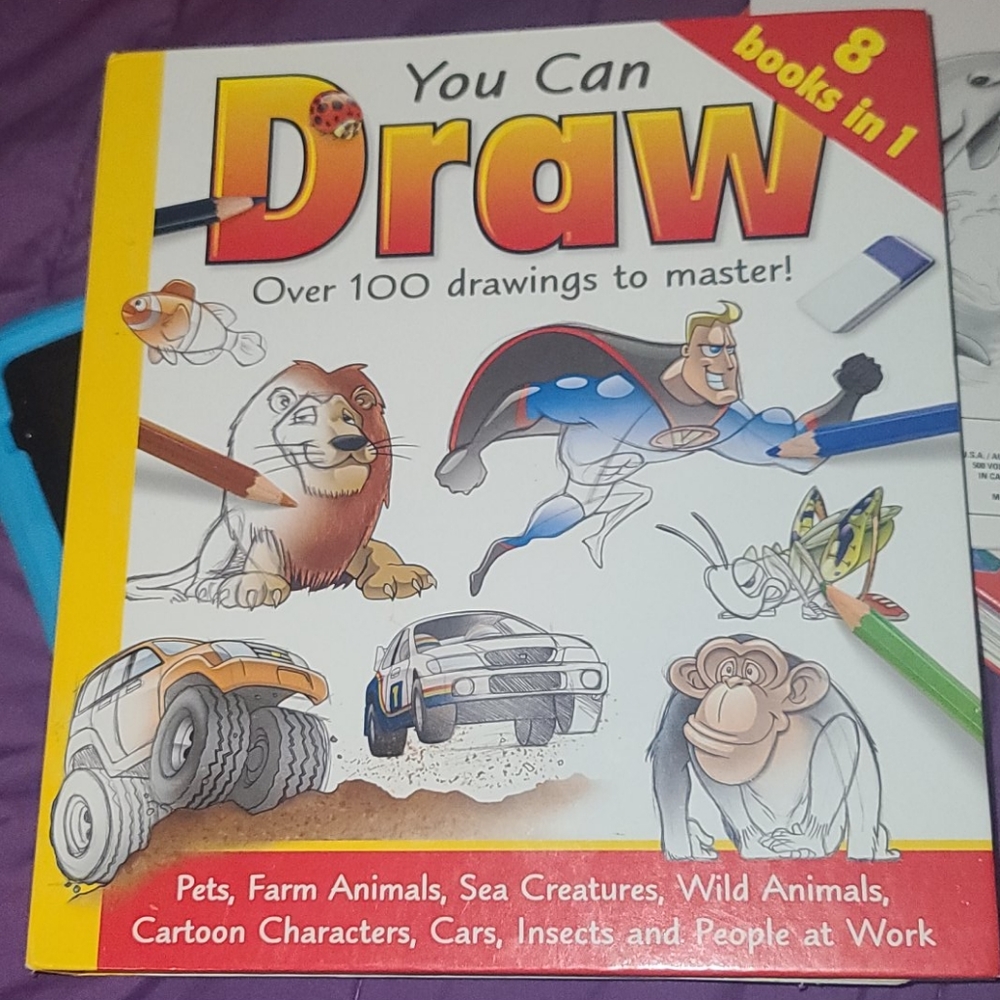 You Can Draw art book.